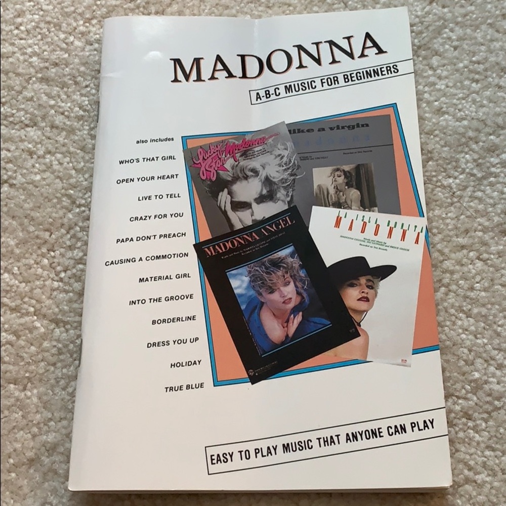 Madonna ABC Music Beginner Book